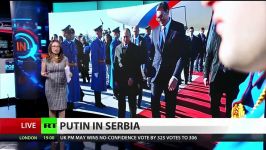 Putin in Serbia NATO church and Balkans politics