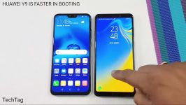 Huawei Y9 2019 vs Samsung A9 2018 Speed Test Camera Test 