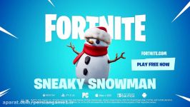 تریلر آیتم Sneaky Snowman فورتنایت