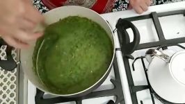 آموزش مقوی ترین سوپ ایرانی سوپ اسفناج
