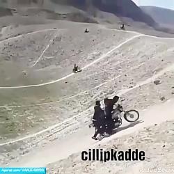 کلیپ خنده دار عاقبت بدلکاری موتور سیکلت در ایران