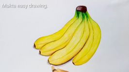 How to Draw a Banana.Step by stepeasy draw