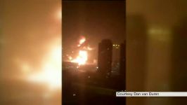 Tianjin explosion video captures fear of eyewitnesses  BBC News