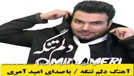 آهنگ جدید امید آمری بنام دلم تنگه منتشر شد پخش من موزیک