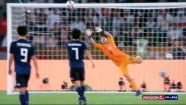 شوت دیدنی عبدالعزیز حاتم؛ گل دوم قطر به ژاپن