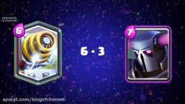 Game Clash Royale SPARKY VS PEKKA بازی کلش رویال اسپارکی در مقابل پکا