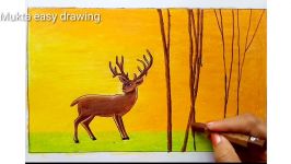 How to draw a Forest.Step by stepeasy draw