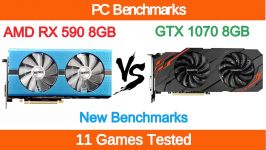 AMD RX 590 vs Nvidia GTX 1070 New Benchmarks