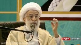 آیت الله جنتی در حرم امامای لعنت بر این فکرهای غلط