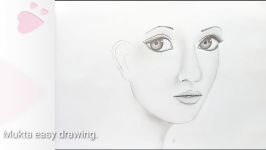 How to Draw the Female Face.Step by stepeasy draw