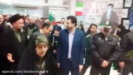 بازدید مسئولان شهرستان ملارد غرفه های نمایشگاه دستاوردهای ۴۰ ساله انقلاب