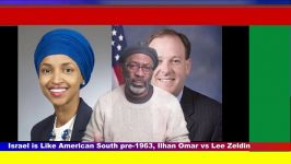 Israel is Like American South pre 1963 Ilhan Omar vs Lee Zeldin