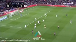 گل دوم بارسلونا به والنسیا توسط مسی
