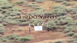 شلیک تک تیرانداز به هدفی در فاصله ۱۲۰۰ یاردی حدود ۱۰۸۰ متری