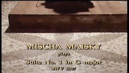 Mischa Maisky plays Bach Cello Suite No.1 in G full