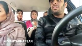 دوربین مخفی جدید خفن ایرانی رپ خوانی راننده اسنپ