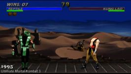 Evolution of Mortal Kombat games 1992 2019