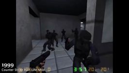 Evolution of Counter Strike 1999 2018