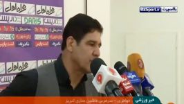 کنفرانس خبری مربیان پس دیدار استقلال خوزستان  ماشین سازی
