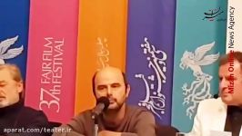 واکنش علی مصفا به سوال خبرنگار راجع به بودجه فیلم