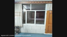تعویض درب پنجره های قدیمی بدون تخریب نیاز به بنائی در چند ساعت در اصفهان