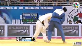 Wang Vs Nagashima  81kg GP Ulaanbaatar 2014