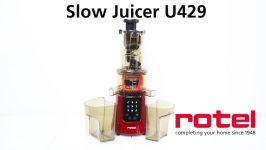 U4292CH Slow Juicer محصول برند روتل سوئیس