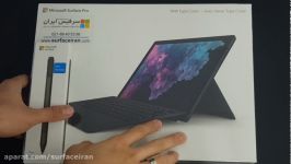 اولین جعبه گشایی آنباکس سرفیس پرو 6 مشکی سیاه  Surface Pro 6 Black Unboxing