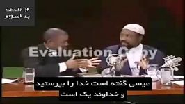 اندکی بخندیممناظره مسلمان کشیش مسیحی در مورد جهاد