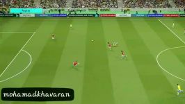 طنز pes18 گیم پلی خودم