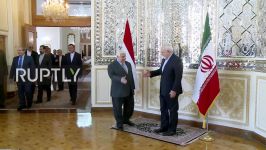 Iran Zarif meets with Syrian FM Muallem in Tehran