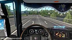 دستی کشیدن تریلی در بازی Euro Truck Simulator 2