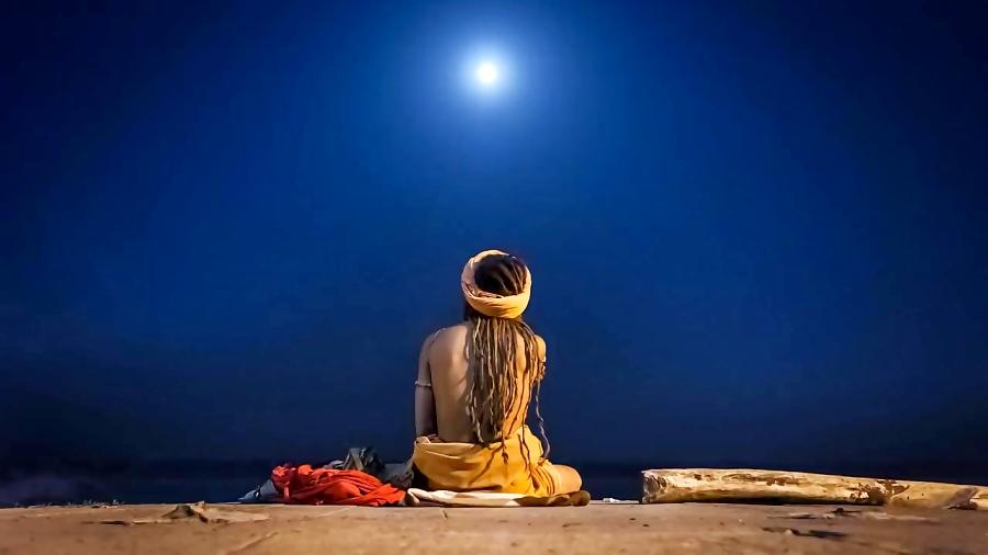 Moonlight in Varanasi  Eduard Ritok موسیقی آرامش بخش  فلوت نوازی