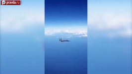 Sukhoi Su 27 intercepts F 15C  Best fighter jet