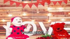 قیمت مجموعه بکگراند ولنتاین فوق 3500 تومان در www.psd1.ir