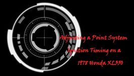 How to set your point system ignition timing