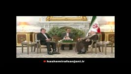 دیدار سفیر زلاندنو آیت الله هاشمی