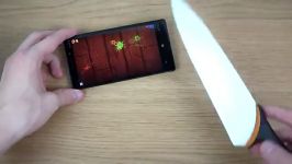 Nokia Lumia 930  Knife Screen Test