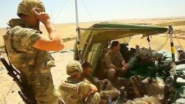 تجهیزات دیده بانی سربازان گرجستانی تفنگداران آمریکایی در افغانستان
