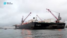 Worlds largest ship Pioneering Spirit departs for first job