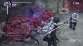 10 دقیقه گیم‌پلی شخصیت V در Devil May Cry 5