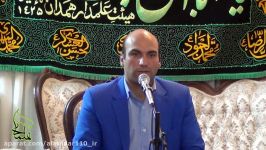 شب ولادت امام حسن مجتبی ع 1395  مدح  نیمه ماه رسید قمری می آید