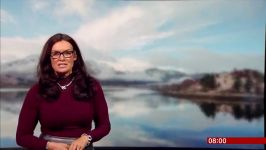 Judith Ralston  Tight Top BBC Scotland Weather 23Jan2019