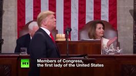 SOTU in a nutshell Chants emotions and of course Trumps catchphrases