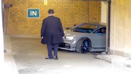 3Million Nardo Grey Arab Bugatti Chiron arrives in London