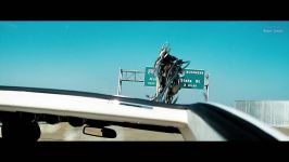 Transformers Dark of the Moon 2011  Freeway Chase  Only Action 4K