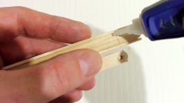 How To Make Awesome Popsicle Sticks Pistol Gun That Shoots.