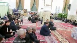 سخنان پور بافرانی مسولان شهرستان در مسجد روستای کجان حضور یافتند