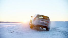 رانندگی در برف ولوو V60 کراس کانتری