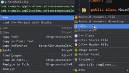 Options Menu with Sub Items  Android Studio Tutorial